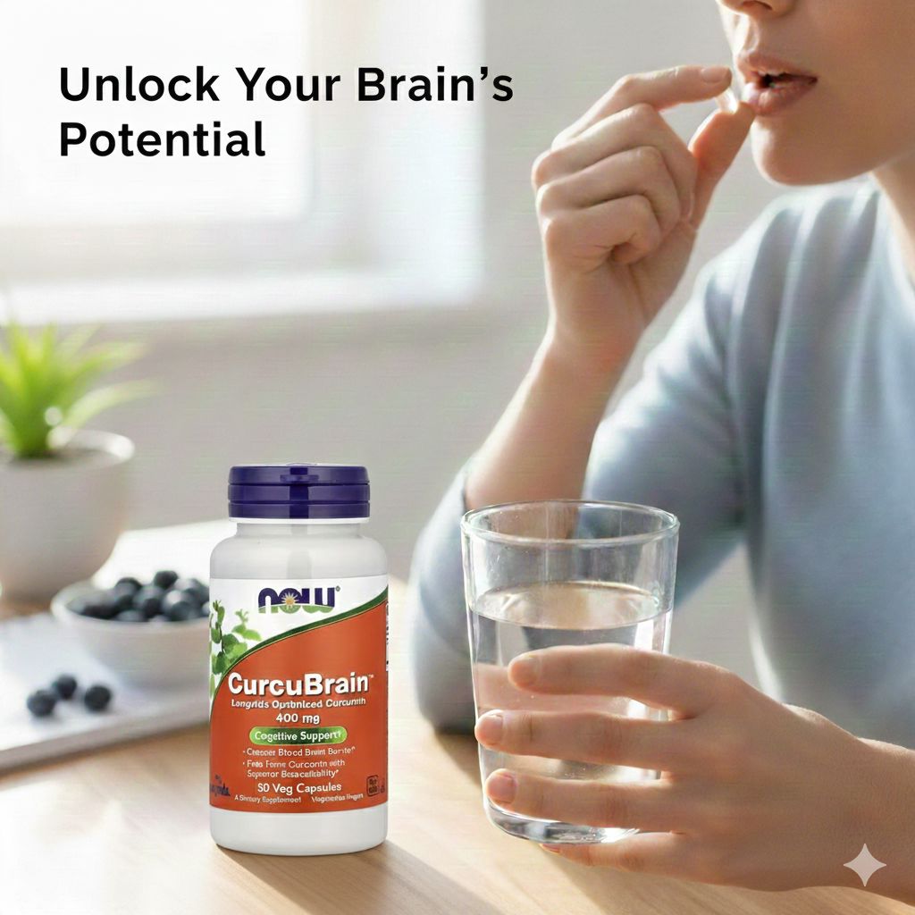 Still Struggling with Brain Fog? Discover Why NOW Foods CurcuBrain Might Be the Fix
