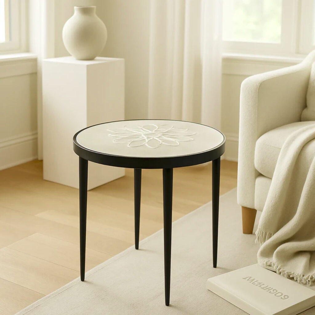 Why the Seina Marble Stool Elevates Modern Interiors