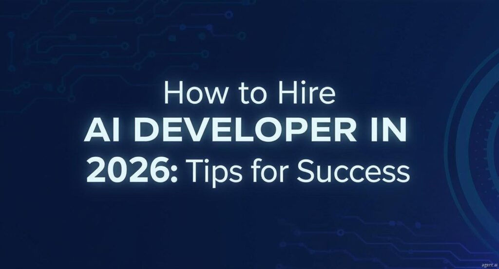 How to Hire AI Developer in 2026: Tips for Success