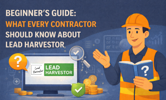 Beginner’s Guide: What Every Contractor Should Know About Lead Harvestor