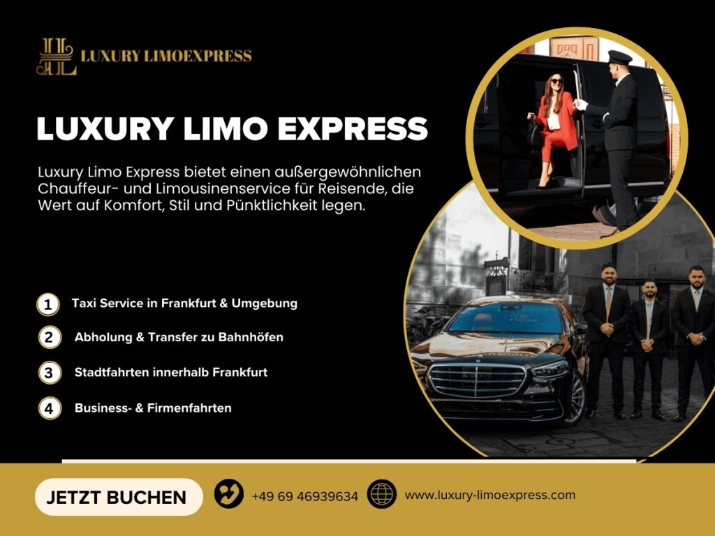 Reisen stilvoll mit Best hochzeitslimousine frankfurt