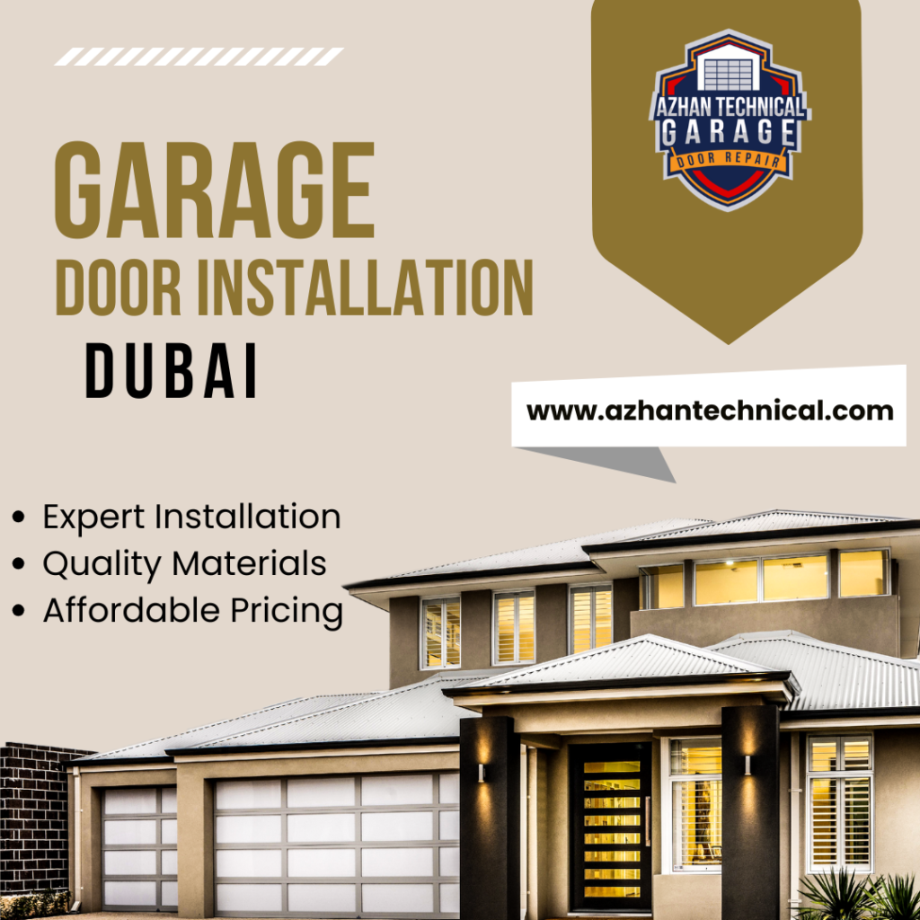 Garage Door Installation Dubai: Can This Enhance Home’s Value?