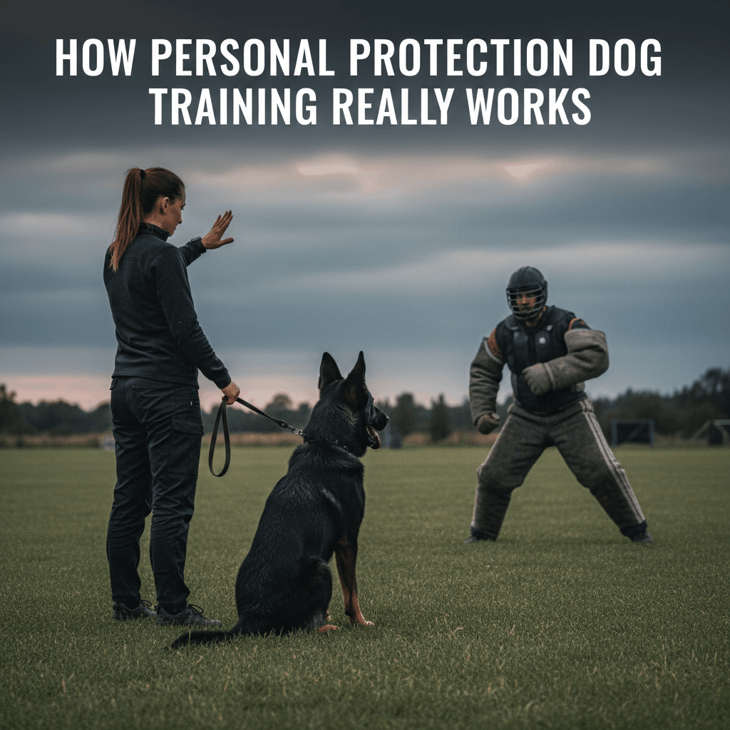 How Personal Protection Dog Training Really Works