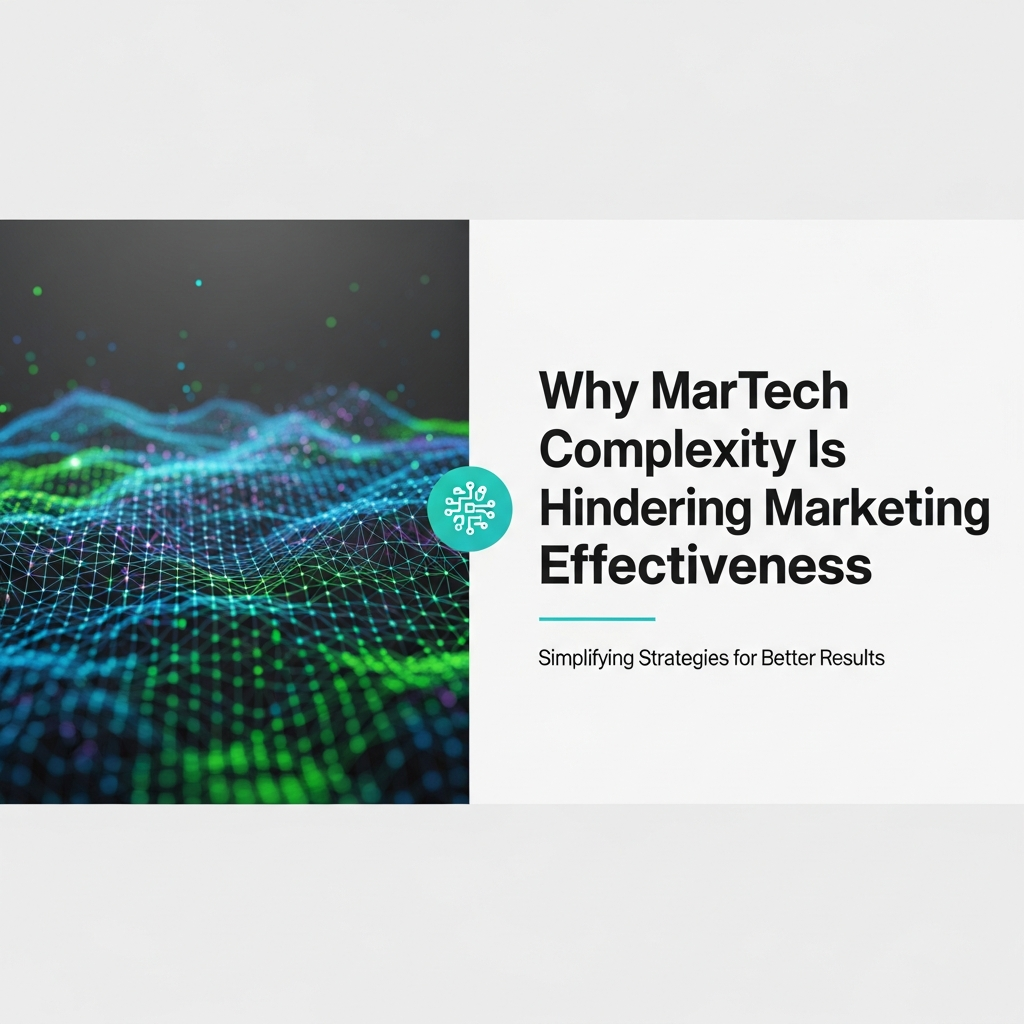 Why MarTech Complexity Is Hindering Marketing Effectiveness
