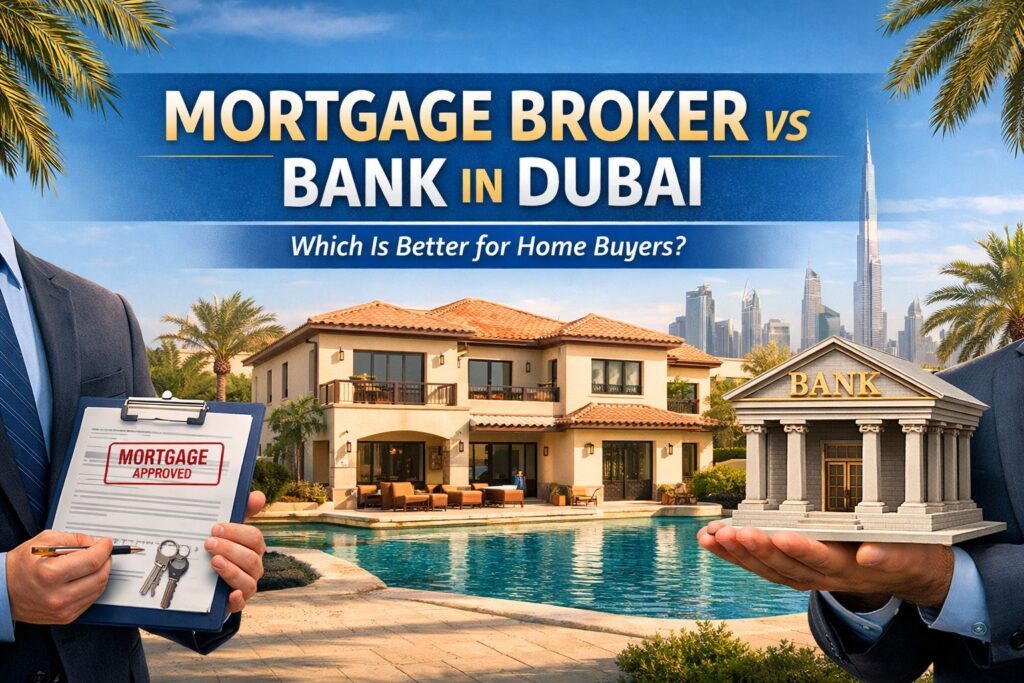 Choosing Between a Mortgage Broker and a Bank in Dubai