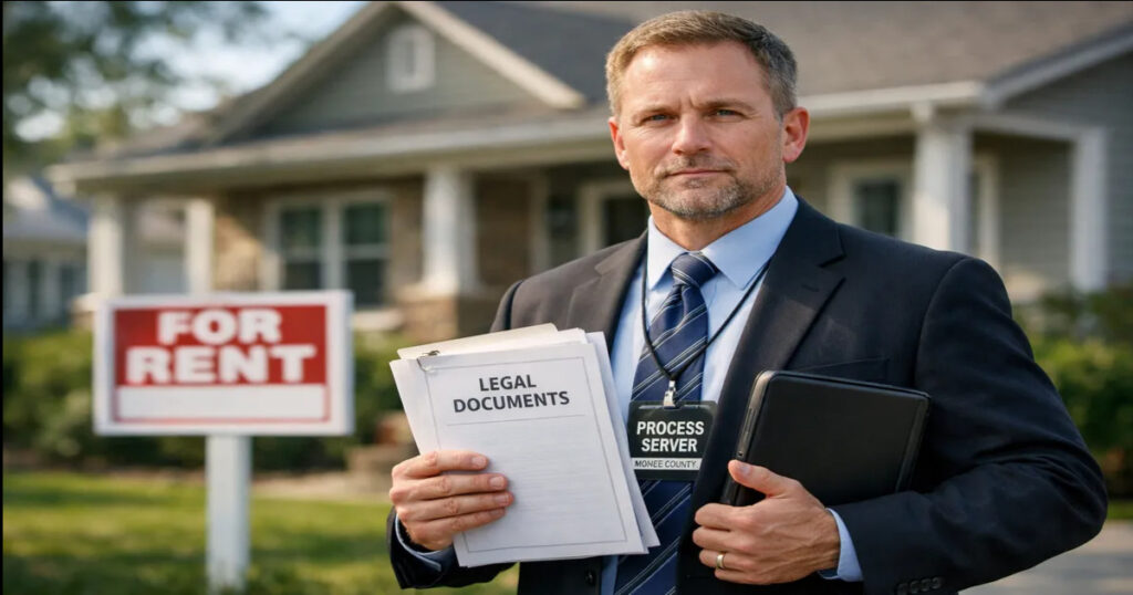 How a Process Server for Landlords in Monroe County, NY Protects Property Rights