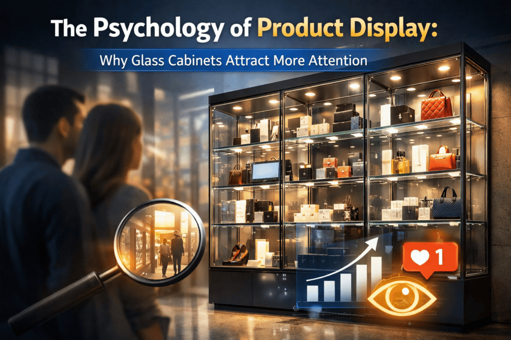 The Psychology of Product Display: Why Glass Cabinets Attract More Attention
