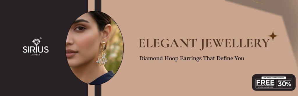 Stylish Diamond Hoop Earrings for Effortless Glamour