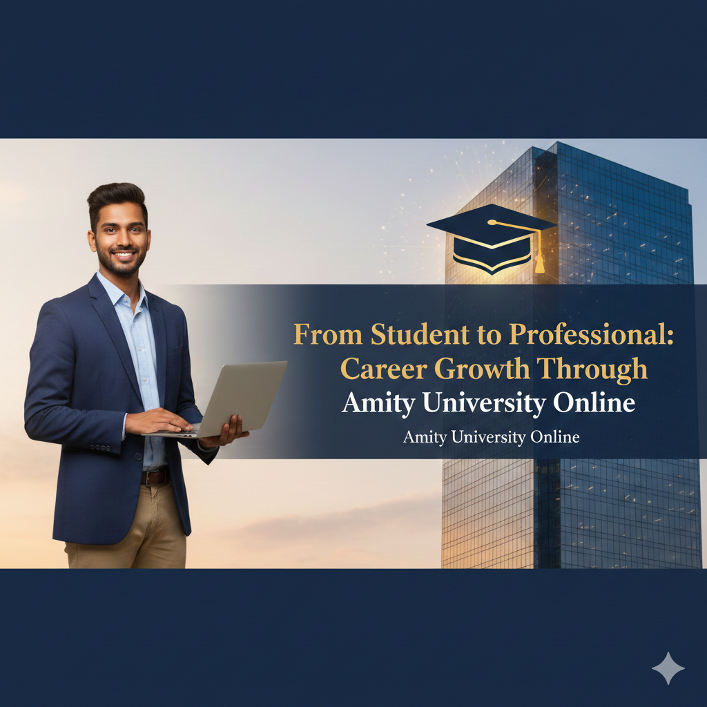 From Student to Professional: Career Growth Through Amity University Online