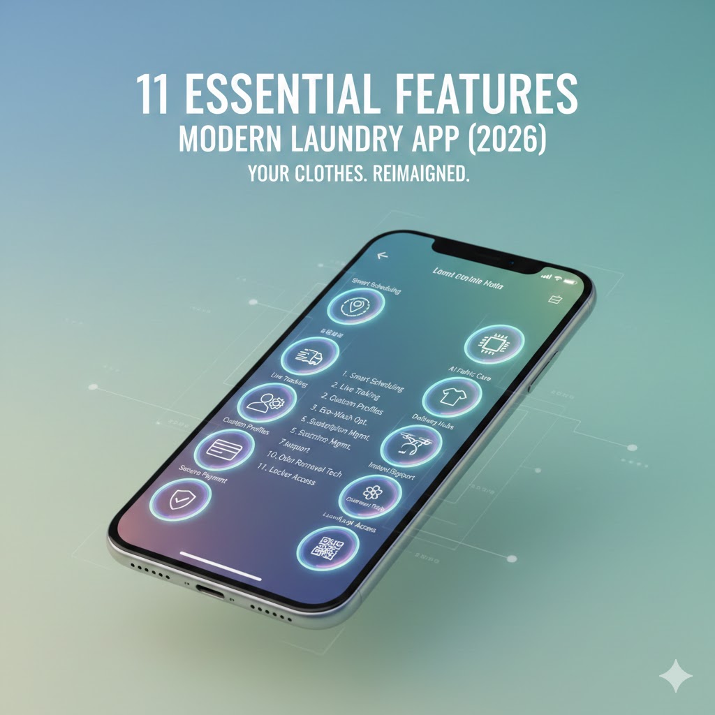 11 Essential Features Every Modern Laundry App Needs in 2026