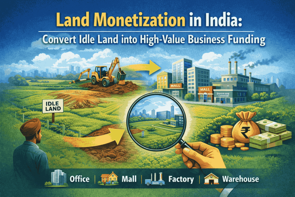 Land Monetization in India: Convert Idle Land into Business Funding