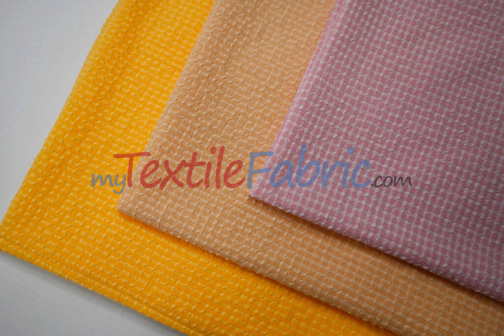 How Does Gingham Checkered Fabric Work for Textiles Like Curtains and Table Linens?