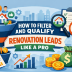 How to Filter and Qualify Renovation Leads Like a Pro?