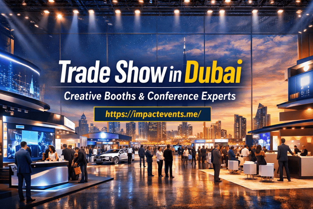 Trade Show in Dubai | Creative Booths & Conference Experts