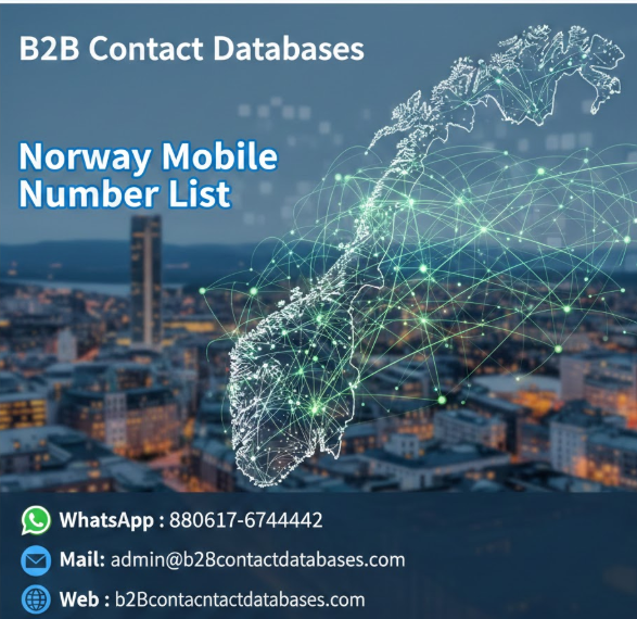 Use of Norway Mobile Number List in Business Marketing