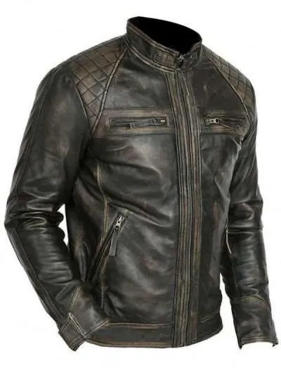 Cafe Racer Leather Jackets Timeless Fit