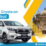 Innova Crysta on Rent in Rajkot – Comfortable & Reliable Travel with Cab Trip Travel