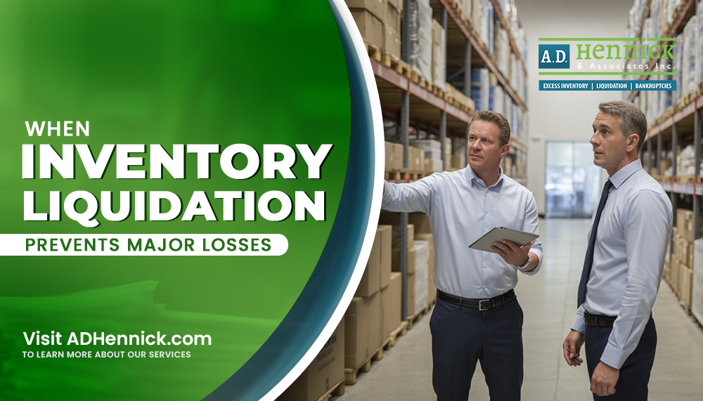 When Inventory Liquidation Prevents Major Losses