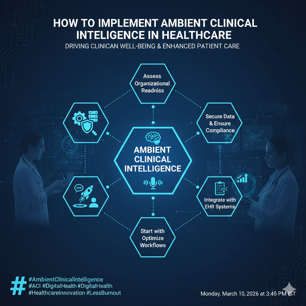 How to Implement Ambient Clinical Intelligence in Healthcare