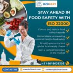 Why Is ISO 22000 Certification services in columbus Critical for Food Safety Management?