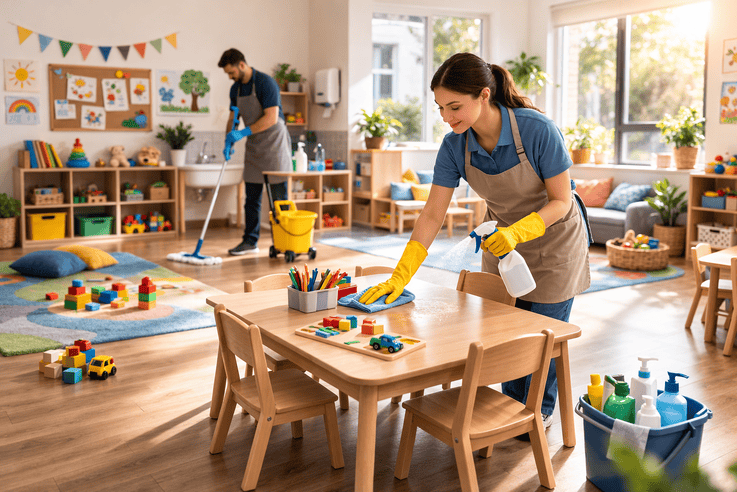 Behind the Scenes of Early Learning Centres: A Closer Look at Cleaning Products Used in Childcare Environments