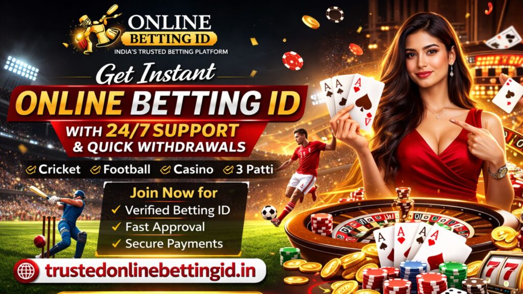 Get Instant Online Betting ID with 24/7 Support and Quick Withdrawals
