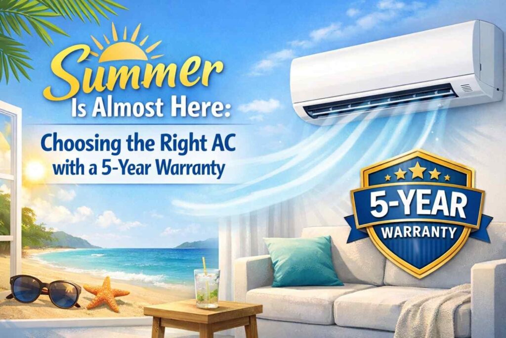 Beat the Heat: Choosing an AC with a 5-Year Comprehensive Warranty