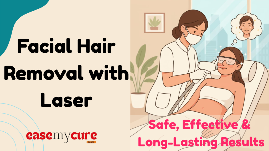 Facial Hair Removal with Laser: Everything You Need to Know | Easemycure