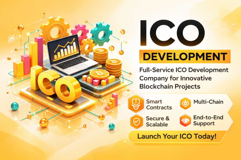 Full-Service ICO Development Company for Innovative Blockchain Projects