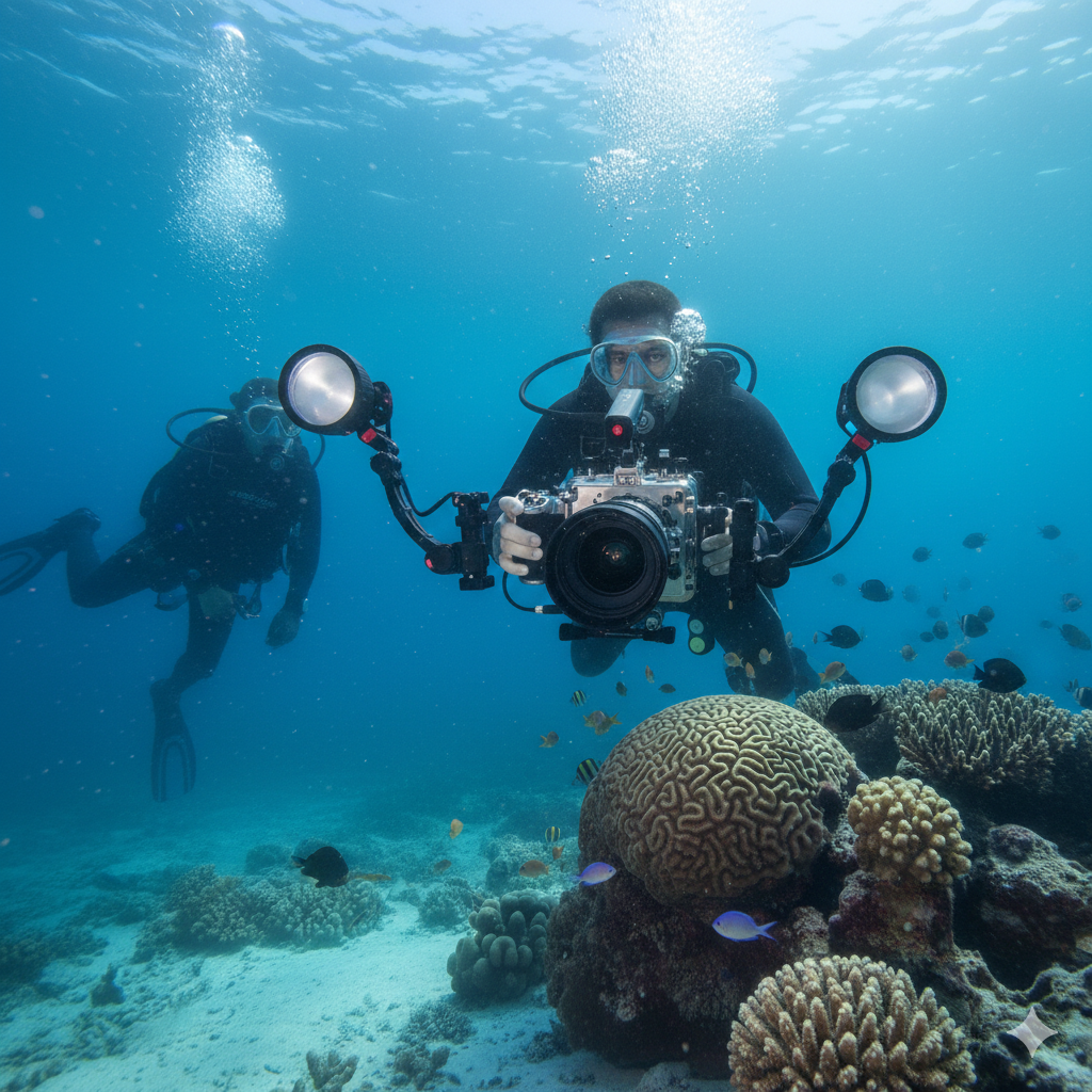 Setting Up a Fluorescence Diving Kit Step by Step