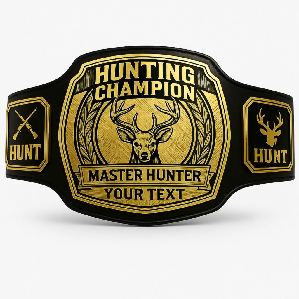 Celebrate Your Success in the Wild with a Premium Hunting Championship Belt