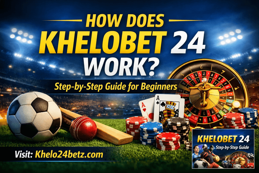 How Does Khelobet 24 Work? Step-by-Step Guide for Beginners