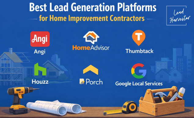 Best Lead Generation Platforms for Home Improvement Contractors
