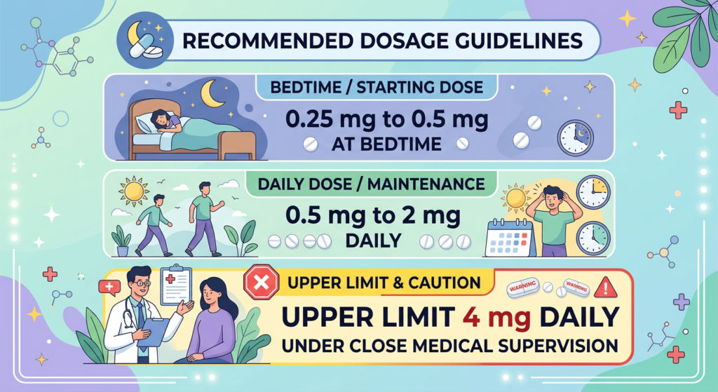 What Is the Maximum Clonazepam Dosage for Sleep Problems?
