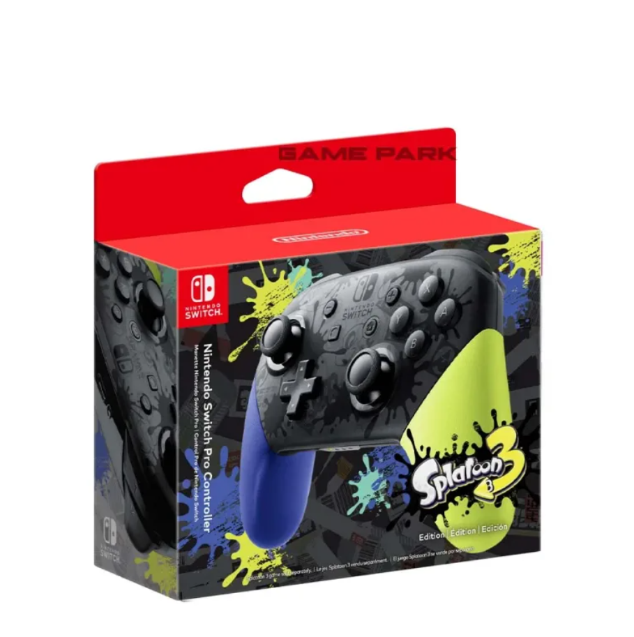 Nintendo Switch Pro Controller Splatoon 3 Edition – Available at Game Park Pakistan
