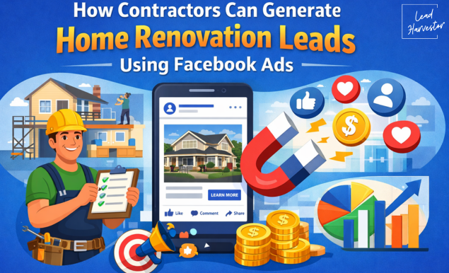 How Contractors Can Generate Home Renovation Leads Using Facebook Ads?