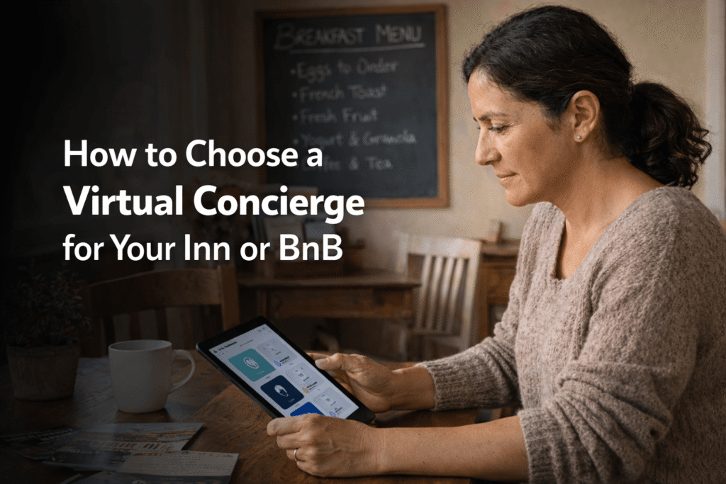 What to Look for in a Virtual Concierge for Your Inn or BnB
