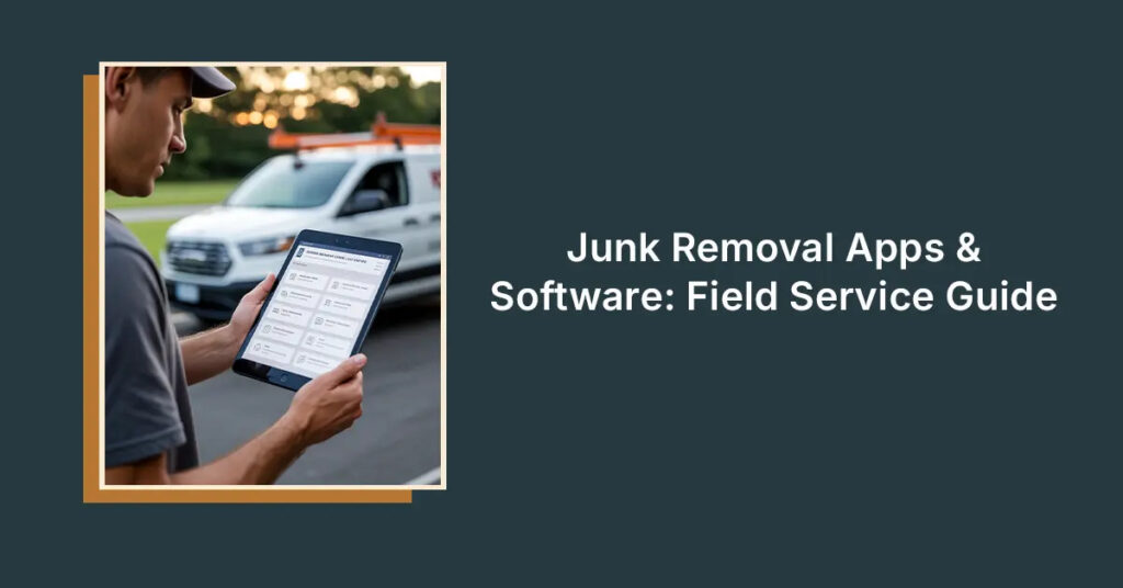 Best Junk Removal Business Software & Apps (Guide for Field Service Pros)