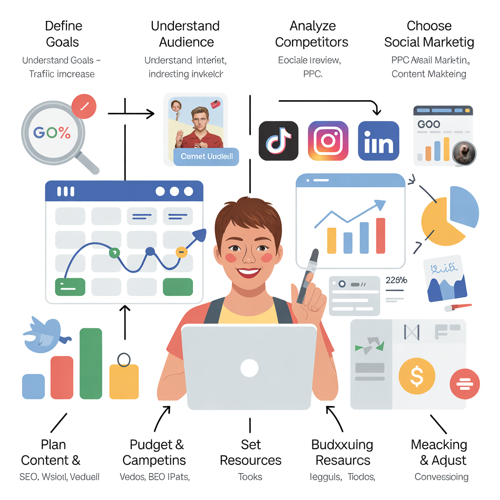 How to Prepare a Digital Marketing Plan: A Beginner’s Step-by-Step Guide