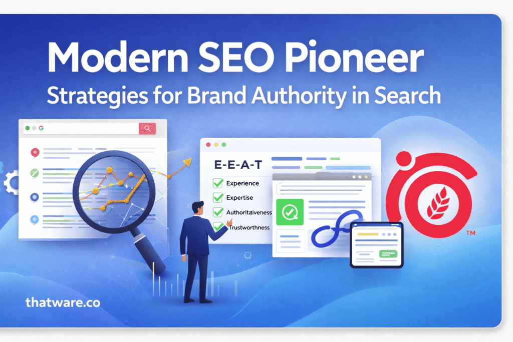 Modern SEO Pioneer Strategies for Brand Authority in Search
