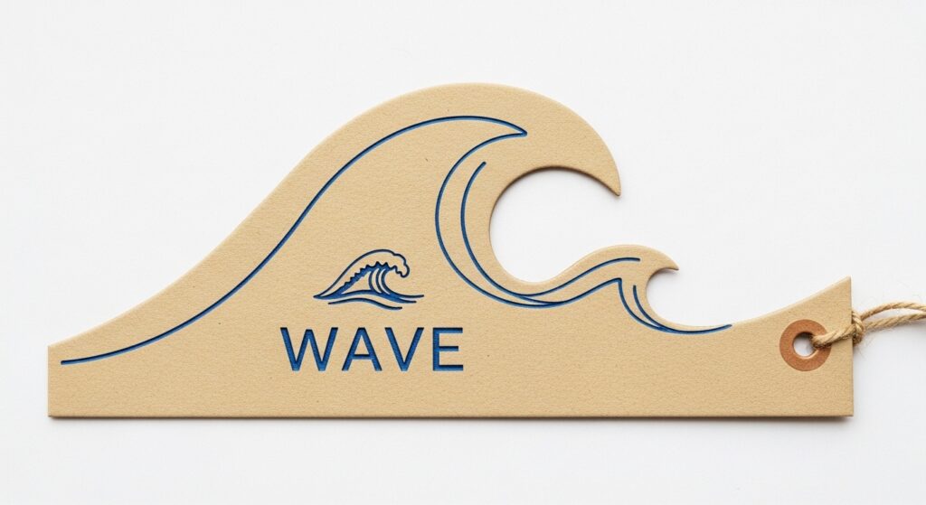 Custom Wave Tags: Elevate Your Brand Identity