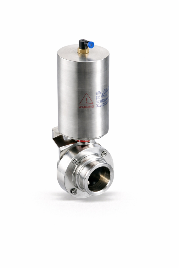Industrial Sanitary Butterfly Valve for Clean Fluid Handling