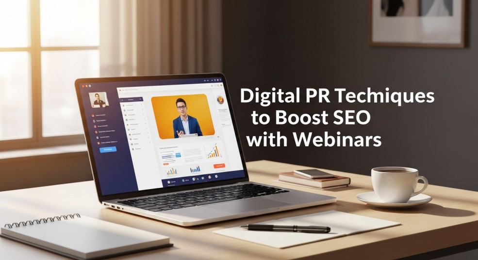 Digital PR Techniques to Boost SEO with Webinar