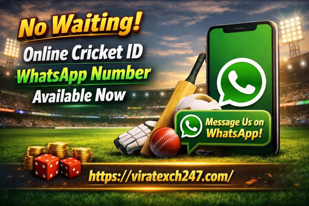 No Waiting! Online Cricket ID WhatsApp Number Available Now