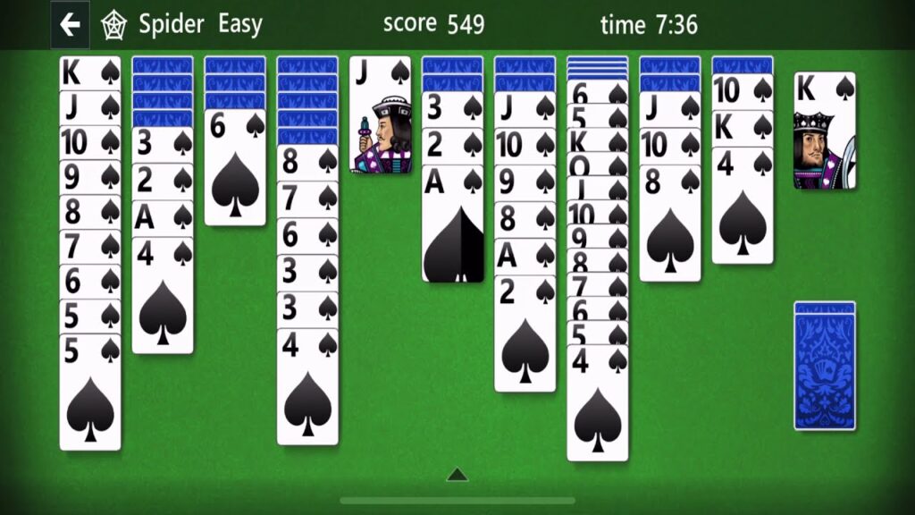 Spider Solitaire – Play the Classic Spider Patience Card Game Online