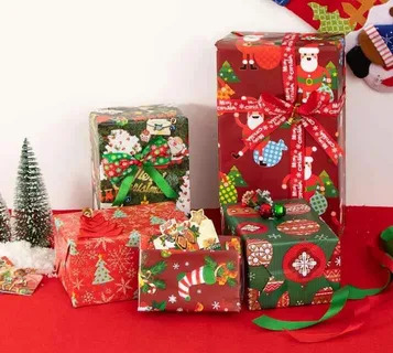 Premium Custom Christmas Wrapping Paper for Festive Occasions