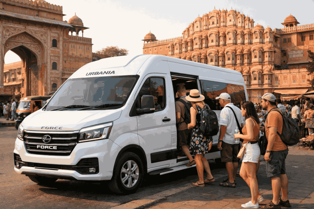 Affordable Force Urbania Rental Jaipur for Tours and Events