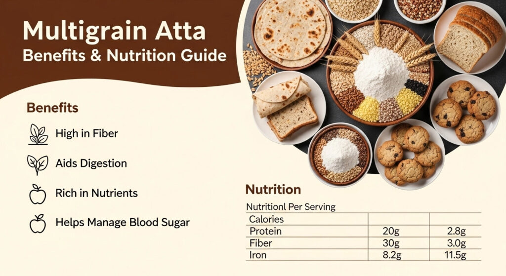 Multigrain Atta Recipes for Healthy Living | 10on10foods.com