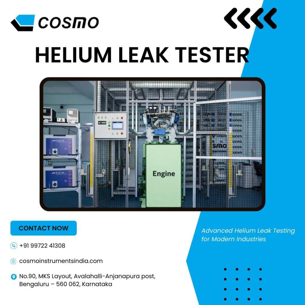 Helium & Hydrogen Leak Tester Equipments | High-Precision Leak Testing