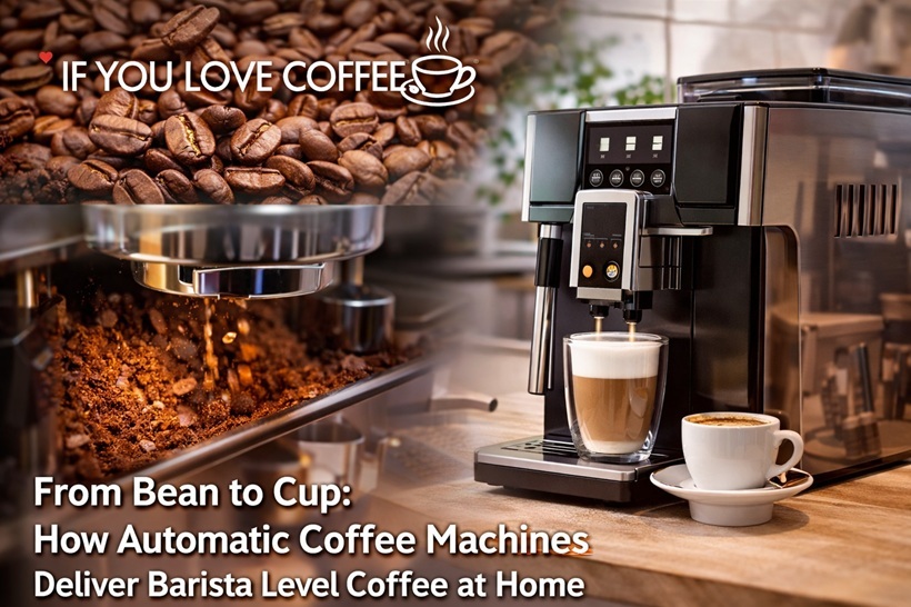 From Bean to Cup: How Automatic Coffee Machines Deliver Barista Level Coffee at Home